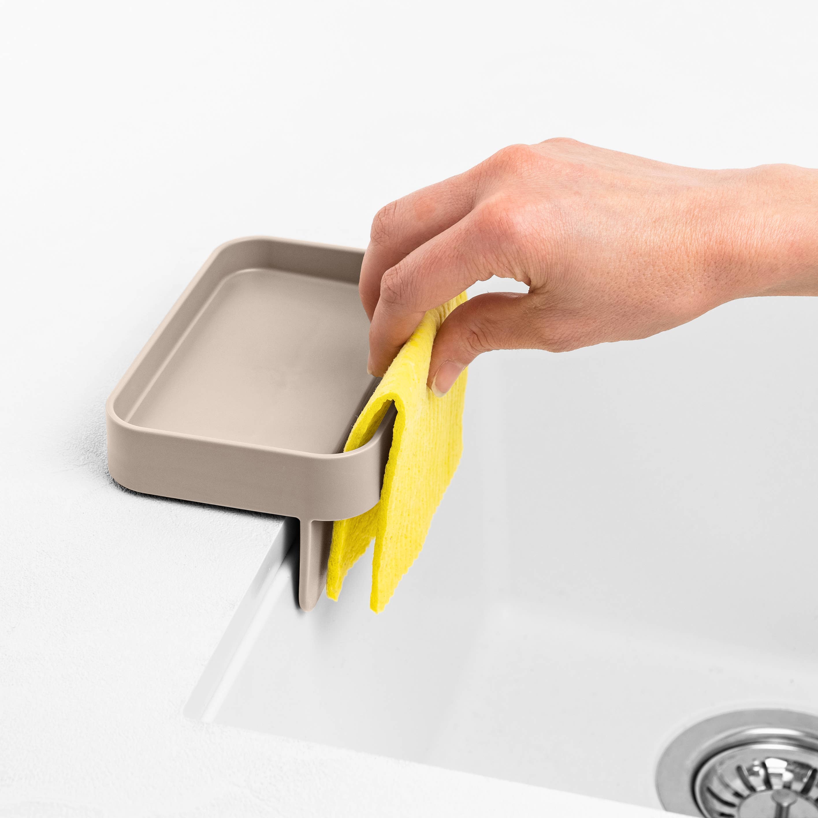 Blim Plus - Wholesale Sponge Holder - Battigia sponge holder | with suction cups, for sponges and cloths12