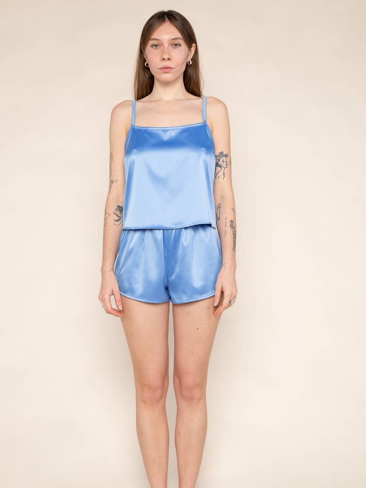 NLT - Wholesale Lounge Shorts - Women's - Satin Shorts0