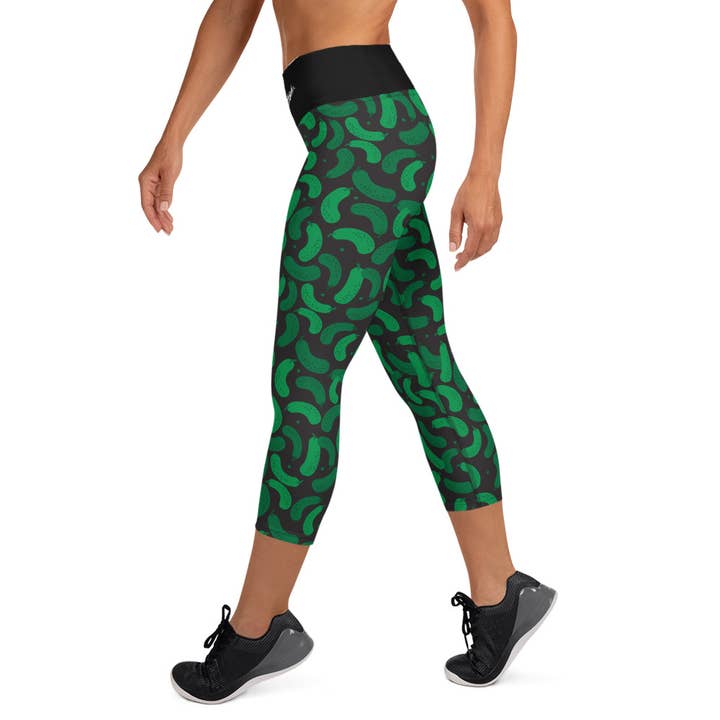Pickle Capri Leggings for wholesale by WaterHigh