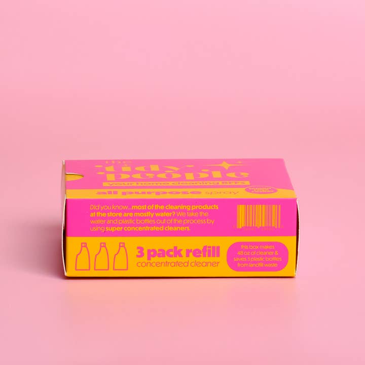 The Tidy People - Wholesale Multi-Surface Cleaner - All-Purpose Spray Cleaning Refills – Non-Toxic & Vegan11