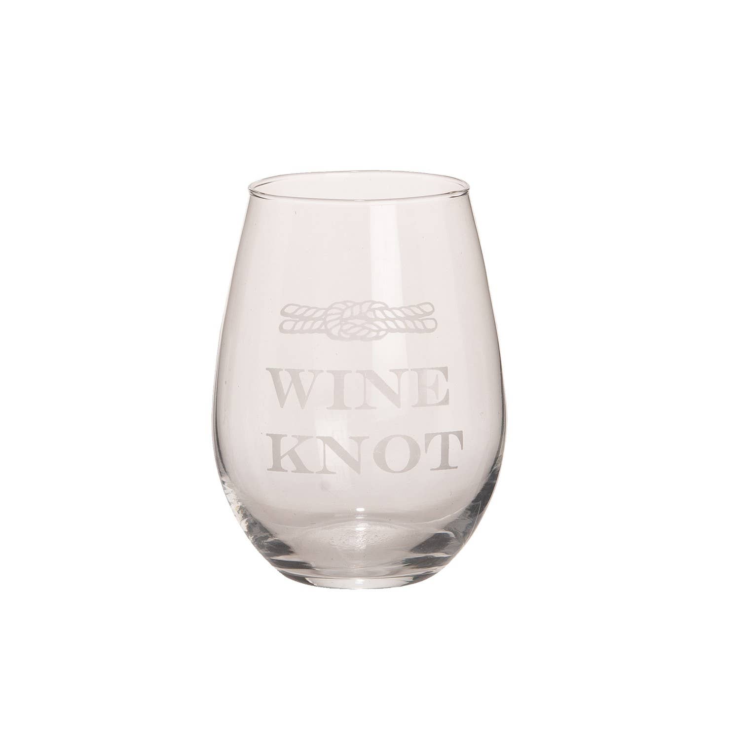 Beachcombers - Wholesale Wine Glass - SALE Wine Knot Stemless Wine Glass