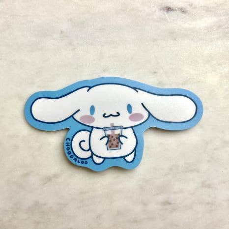Choodaloo - Wholesale Sticker - Cinnamoroll Boba Sticker - Cinnamoroll Sticker