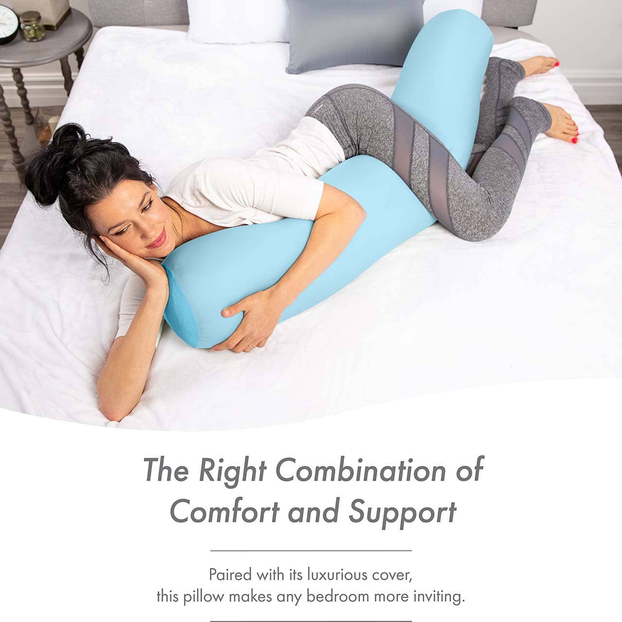 Husband Pillow – wholesale Nursing pillow/pad – Maternity – Microbead Body Pillow for Maternity Pregnant Women - 48" X 8"49