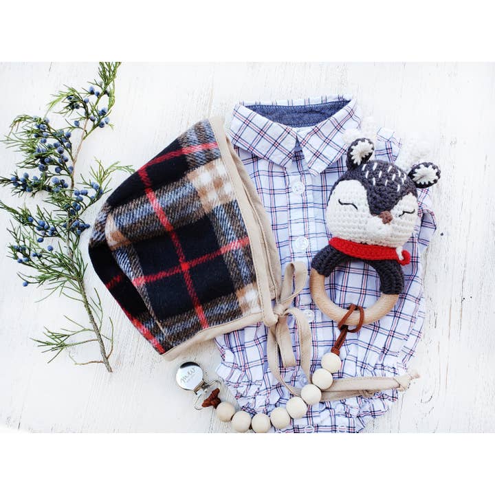 OLIVE & CRADLE – Engroshandel Kyse – til baby – Juleternet Baby Dreng Hætte