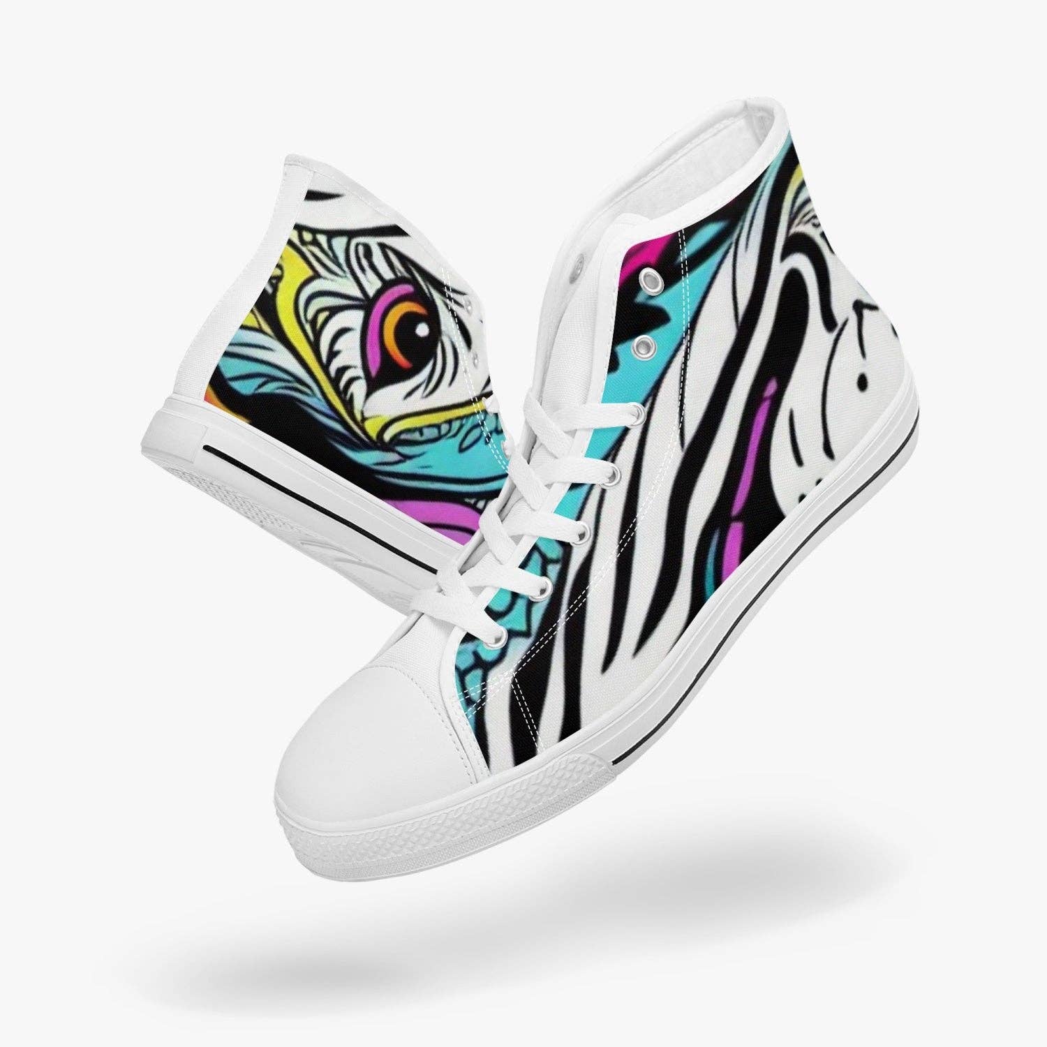 Alma - Wholesale Lifestyle Sneakers - Women's - Flow Rover High-Top Canvas Shoes4