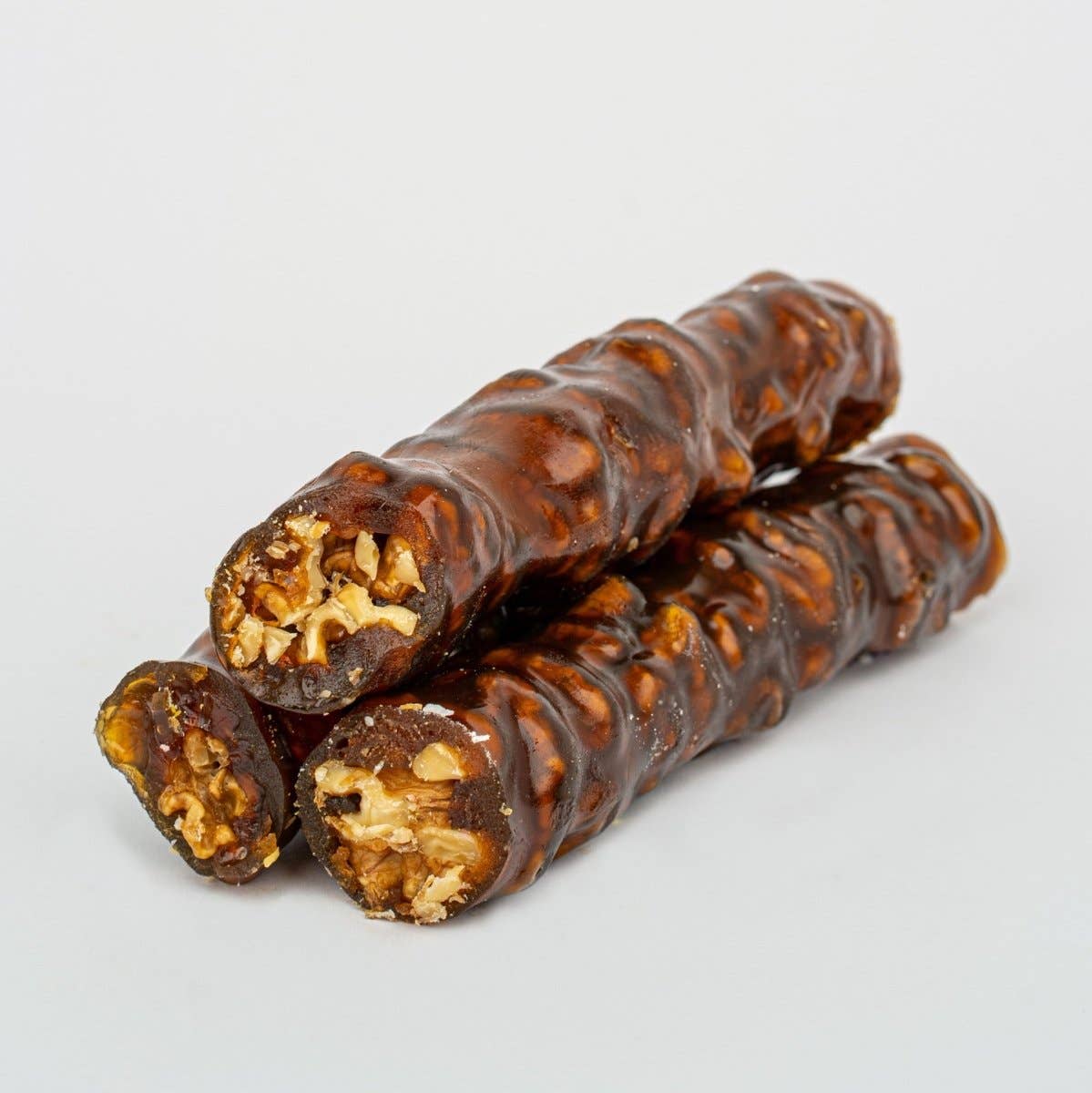 Aladdin - Wholesale Chocolate Covered Sweets - Bulgurlu | Natural Walnut Churchkhela with Mullberry Molasses (Gluten Free, No Added Sugar)0