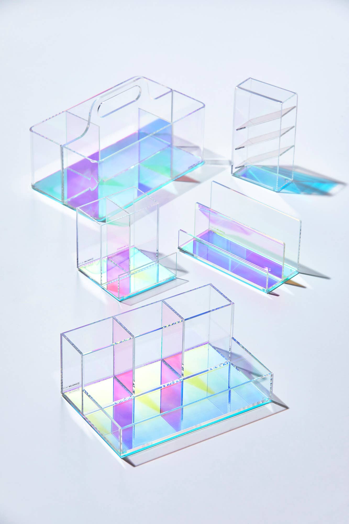 HITOTOKI by KING JIM - Wholesale Desk Organizer - Lumillia Acrylic Desk Organizer8