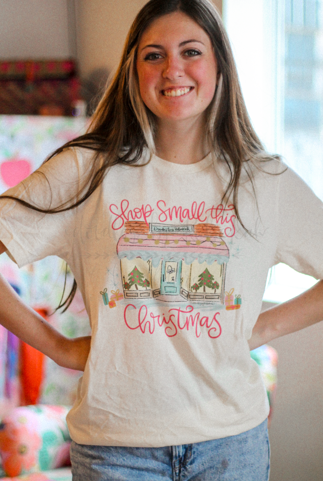 Doodles By Rebekah - Wholesale T-Shirt (Graphic) - Women's - Shop Small This Christmas *Custom Shop Name* Tee1
