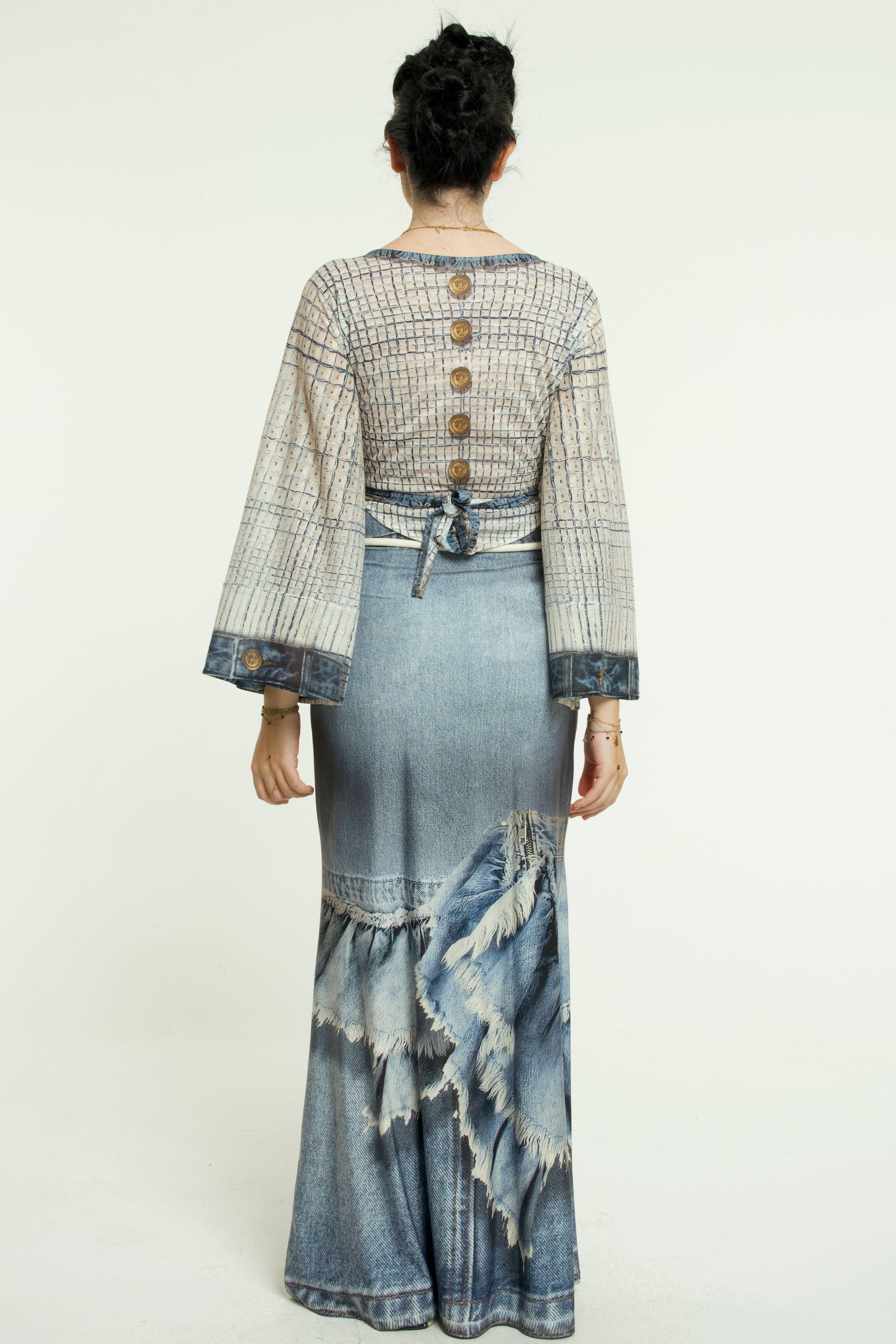 IPNG Design - Wholesale Skirt - Women's - Skirt Mermaid Layered - Jeanious12