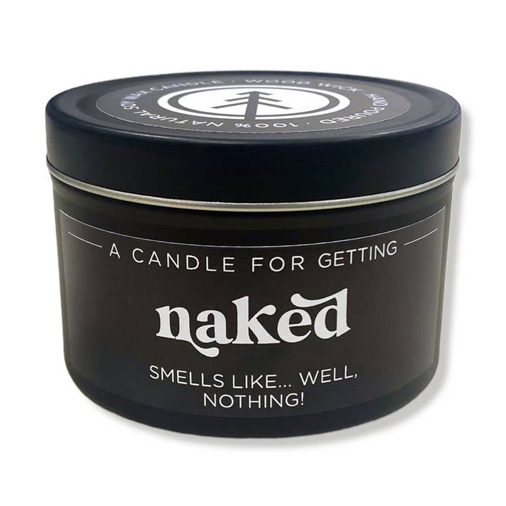 Naked | Bougie Wood Wick pour la vente par Pinetree Innovations Canada