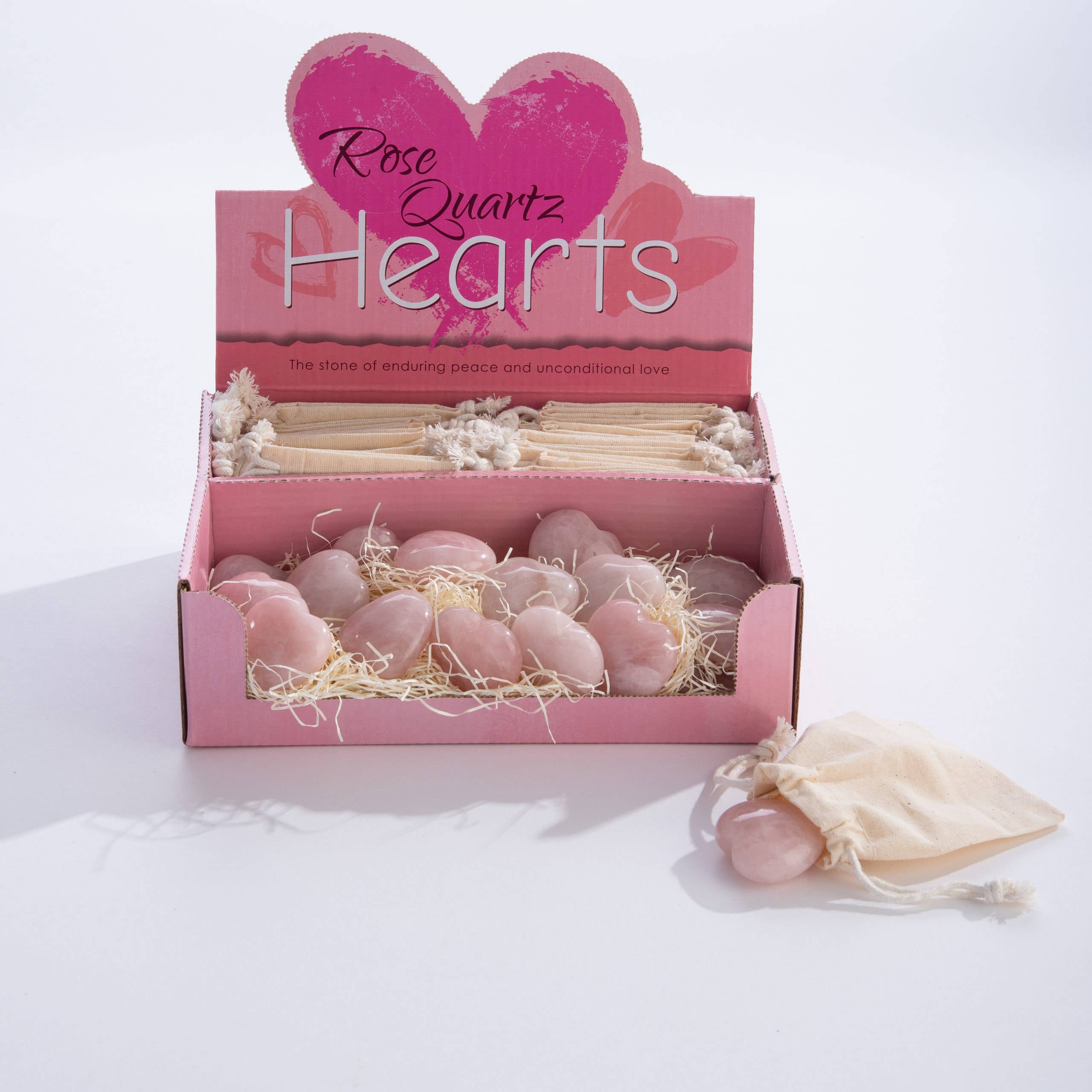 GeoCentral - Wholesale Spiritual Stone/Crystal - Rose Quartz Hearts1