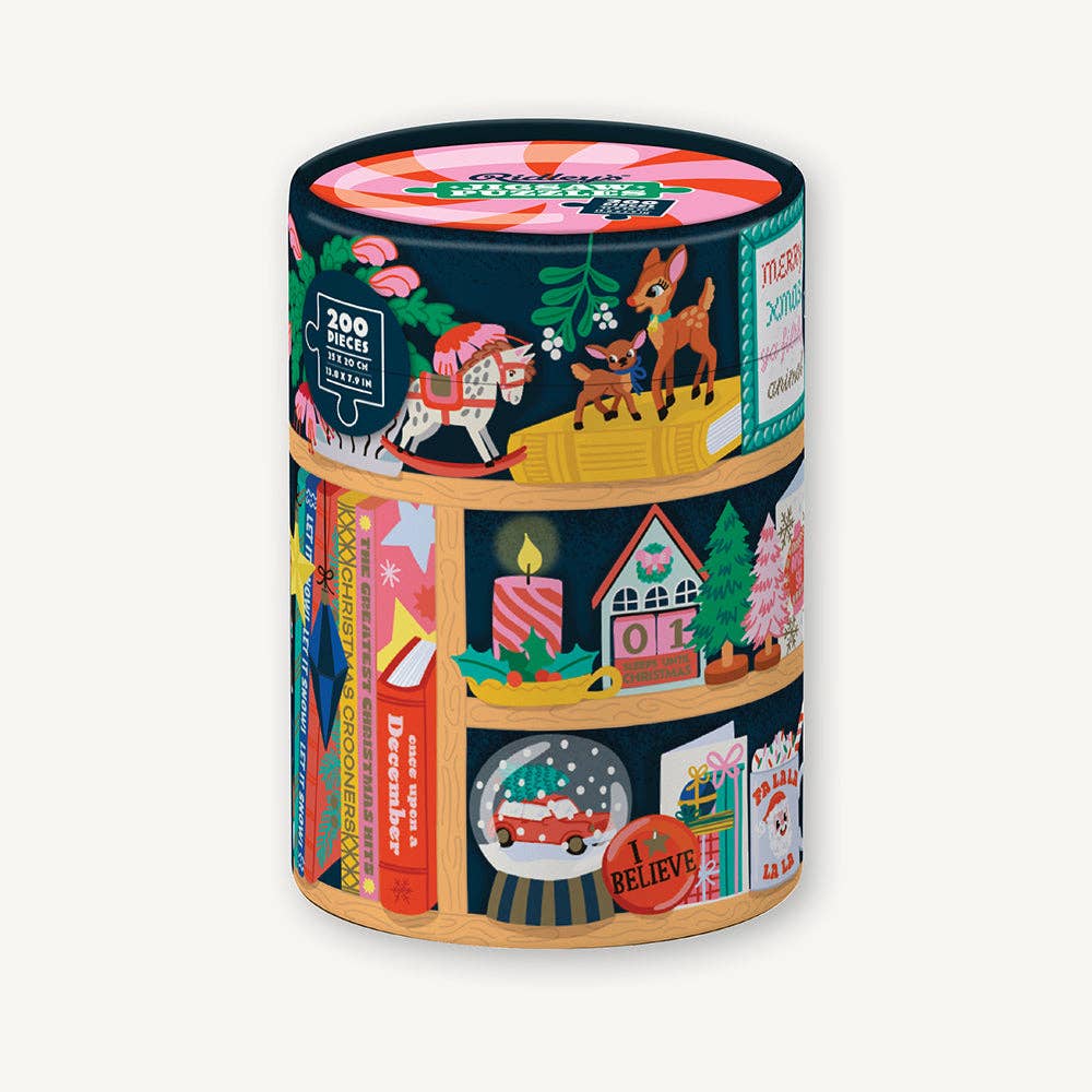 Chronicle Books - Wholesale Puzzle - Adult - Festive Curiosities 200-Piece Jigsaw Puzzle