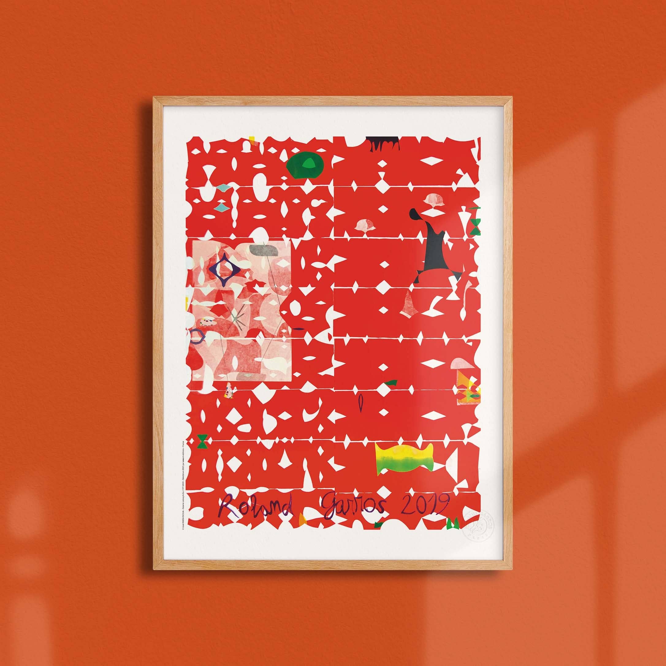 Oneart - Wholesale Poster - Roland-Garros Poster José Maria Sicilia, 2019 - FFT00404