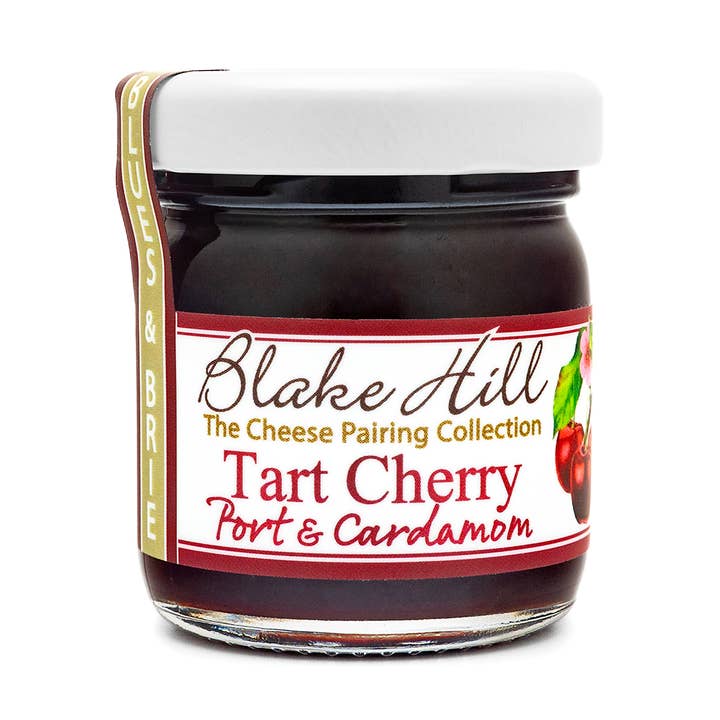 Tart Cherry w/ Cardamom & Port Mini Preserves - 30 pack for wholesale by Blake Hill Preserves