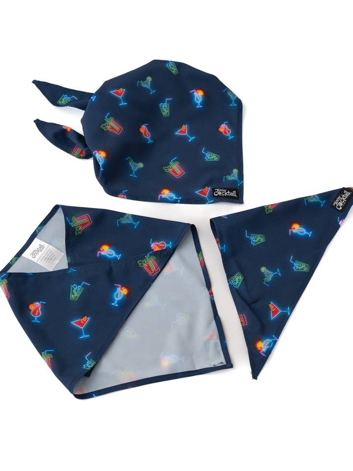 Bandana para Perros Neon Cocktails para venta al por mayor de Team Cocktail