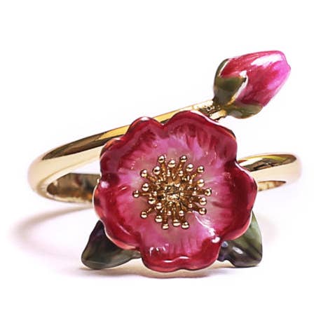 Wildflower Open Ring for wholesale by Bill Skinner