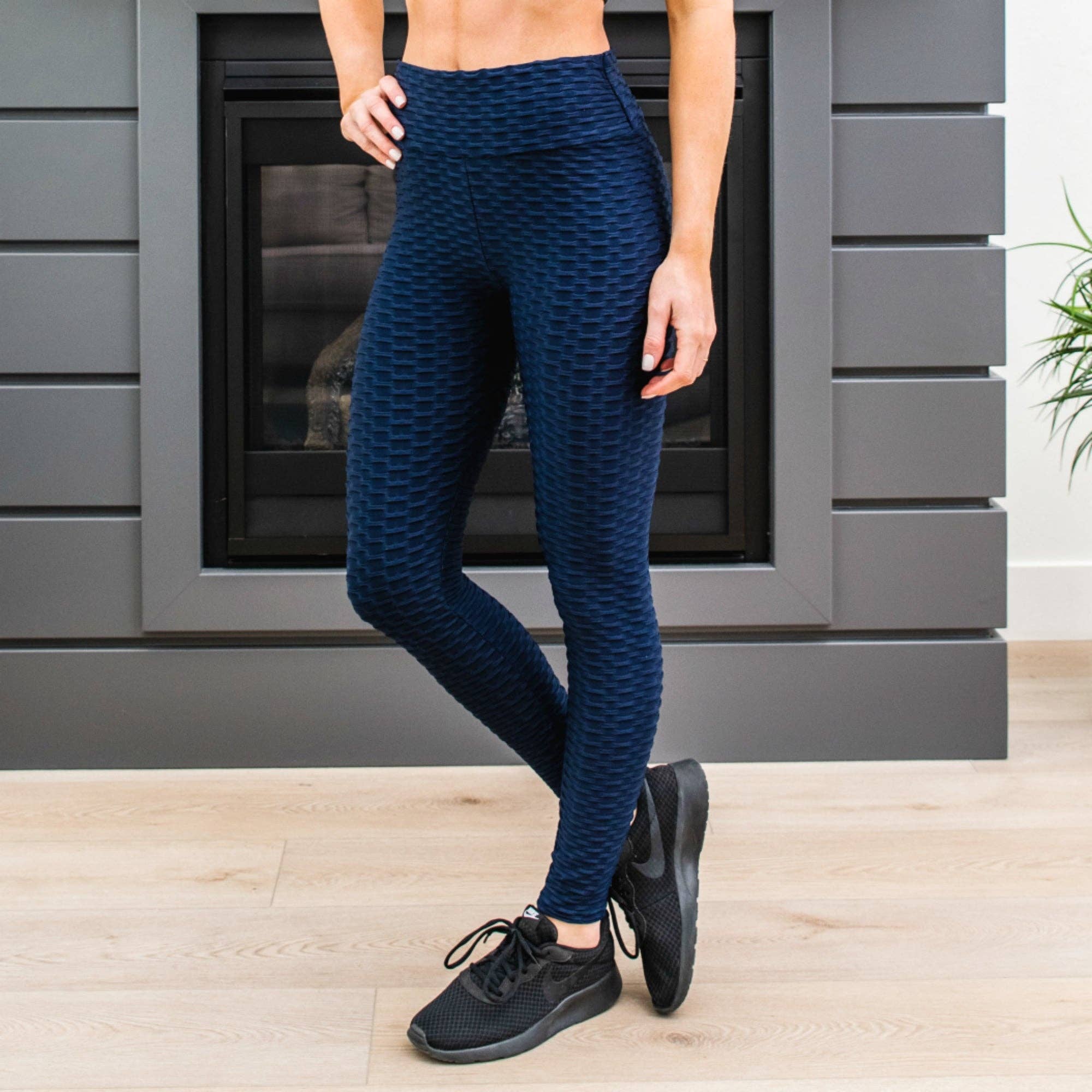 Truly Contagious – Großhandel Sport-/Lounge-Leggings – Damen – Leggings zum Schutz vor Cellulite L Einheitsgröße und Übergröße (T09)4