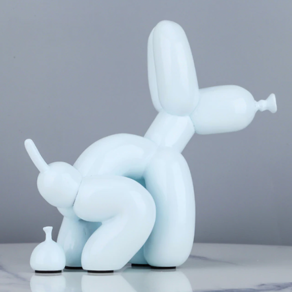 IVORE.GROUP (We cover All Import duty) - Wholesale Decorative Figurine - Poop Balloon Dog Statue8