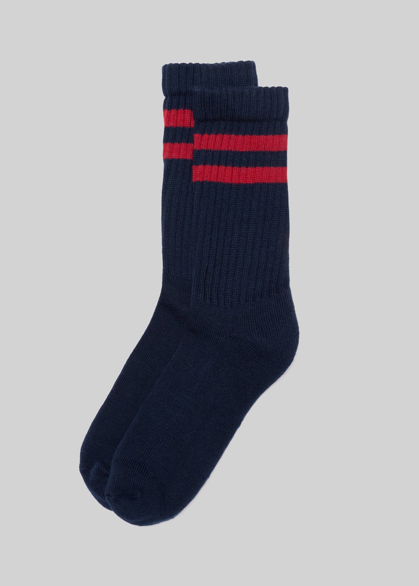 American Trench - Wholesale Socks - Unisex - The Retro Double Stripe7