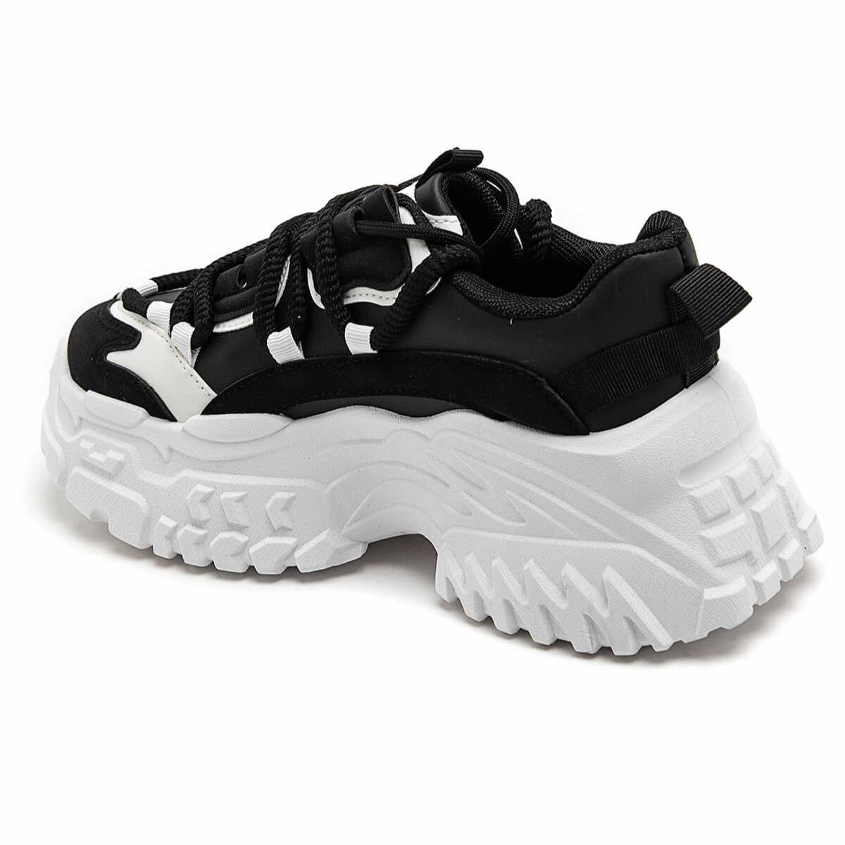 No Doubt Shoes - Wholesale Lifestyle Sneakers - Women's - WOMEN'S CHUNKY TRENDY SOLE LACE UP SNEAKERS3