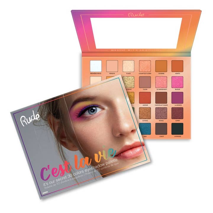 Paleta de sombras de ojos RUDE C'est La Vie - 30 para venta al por mayor de Nature Checkout Inc