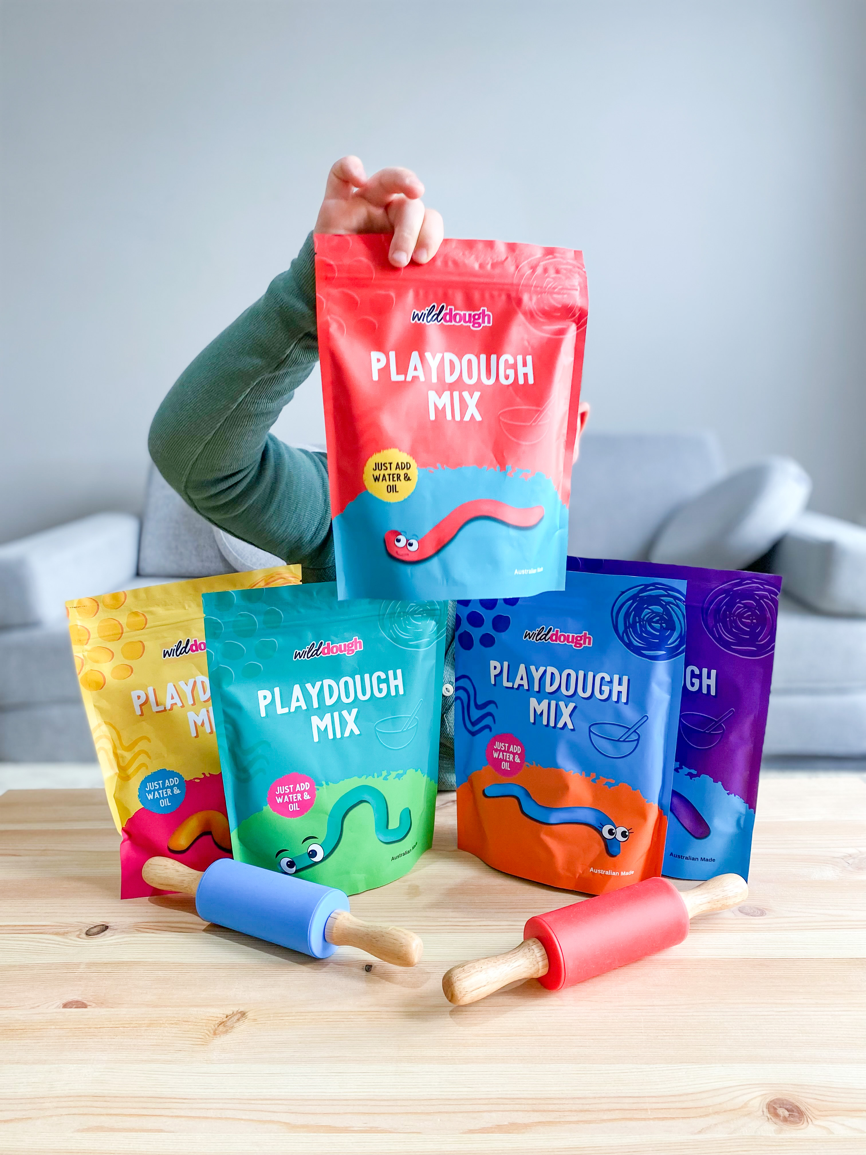 Wild Dough Playdough - Wholesale Putty/Slime - Kids - DIY Playdough Mix - Green (w/s)1