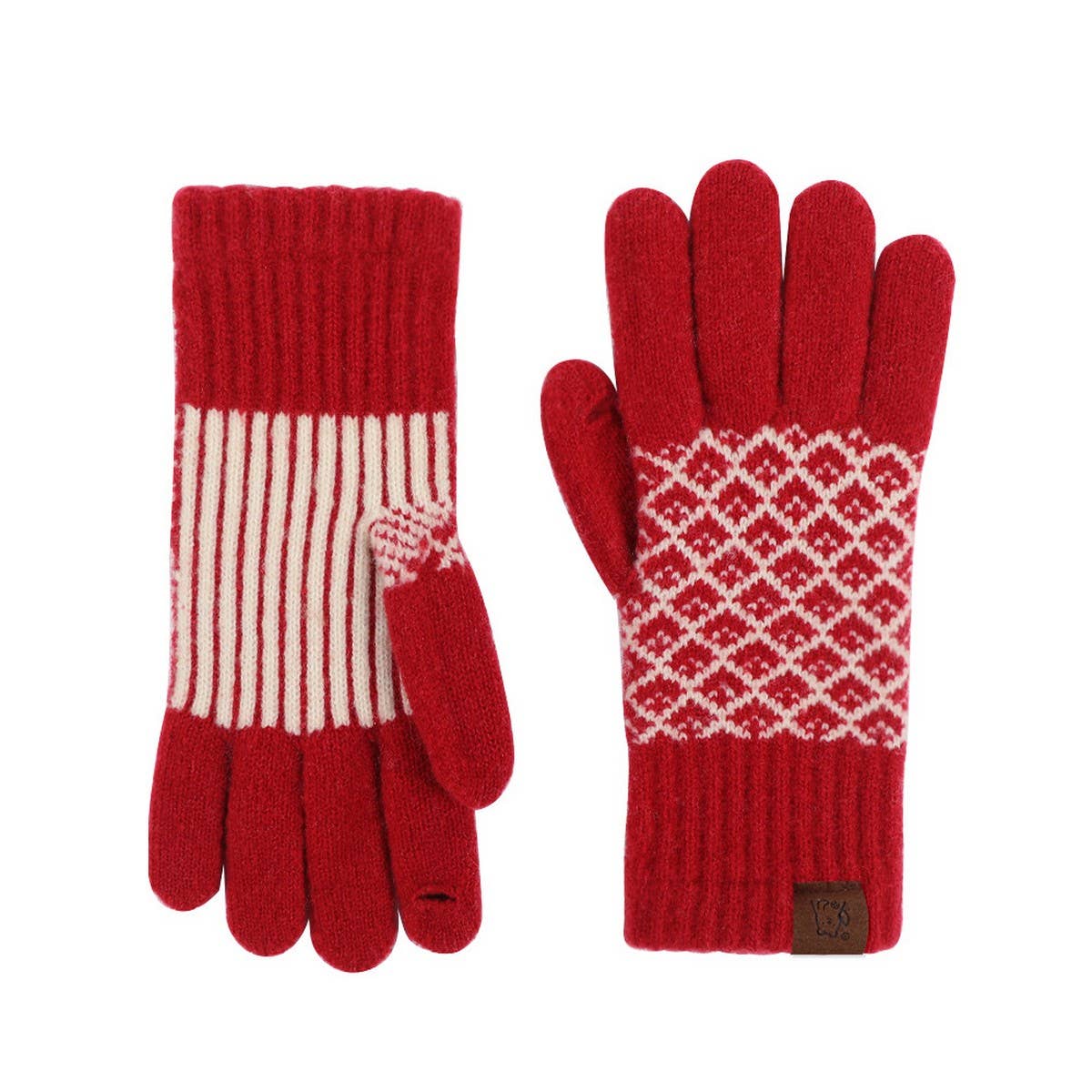 ACCITY - Wholesale Gloves - Women's - Knit Gloves – Cute & Warm Design_CWAG03736