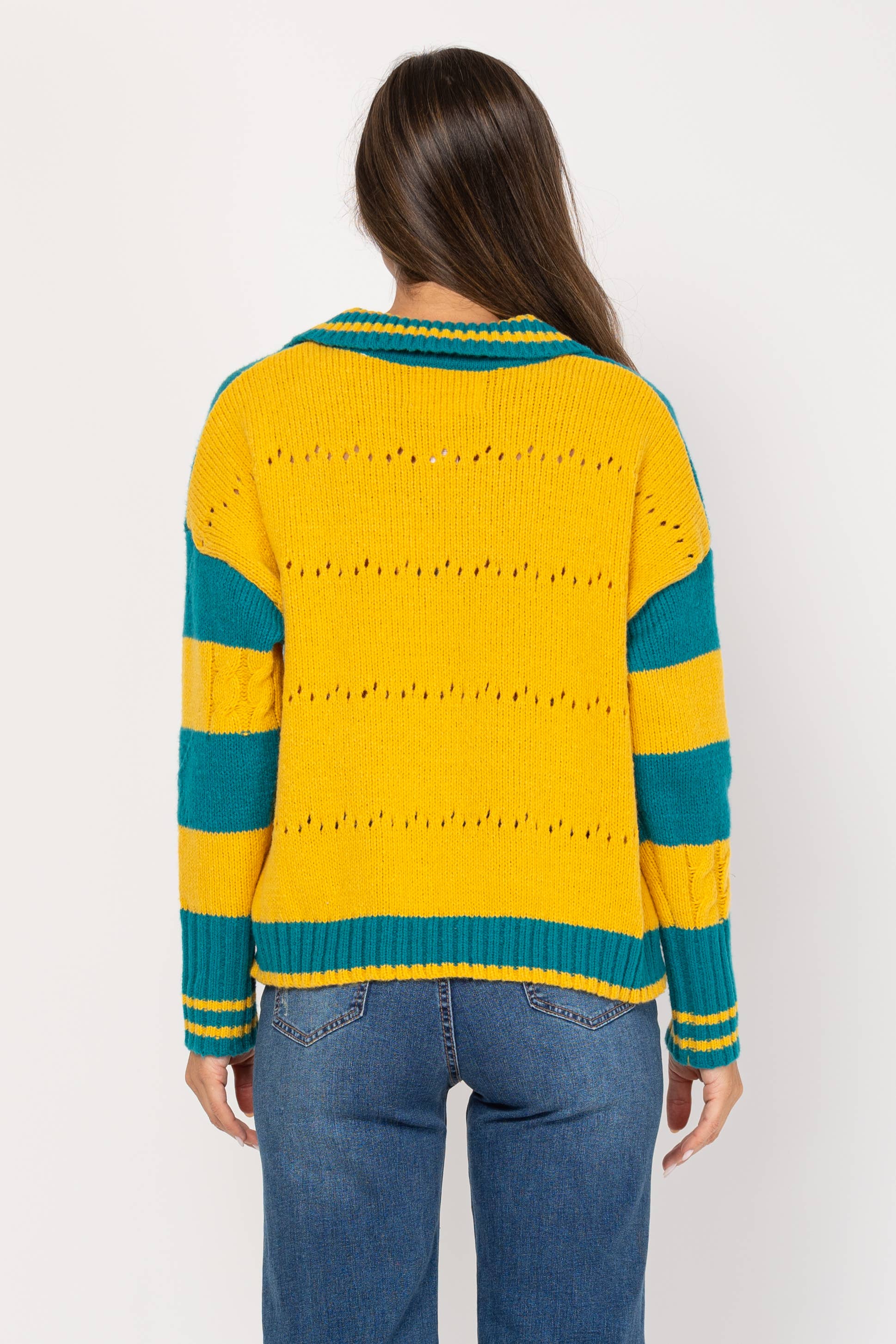 Peace & Love (CALAO IMPORT EXPORT S.L.) - Wholesale Knit Sweater - Women's - Jersey HH8165J7