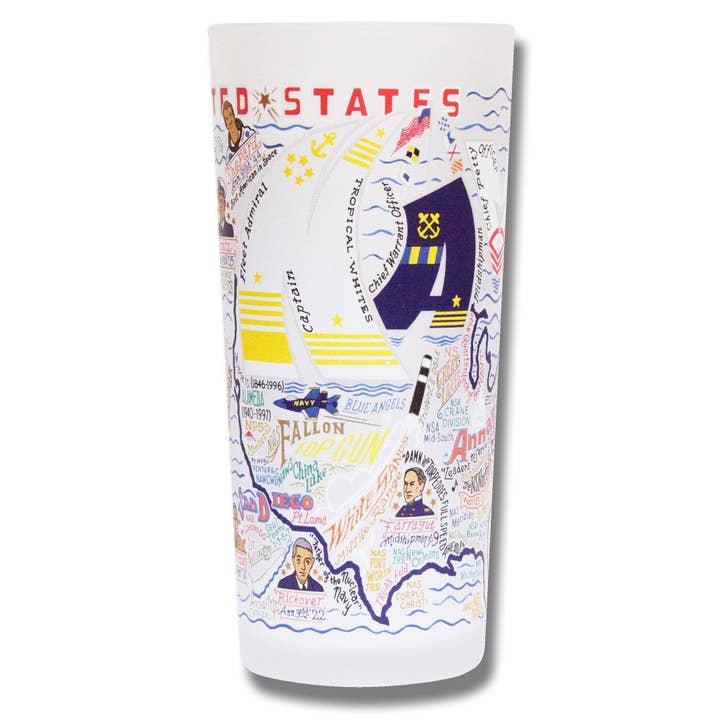 catstudio - Wholesale Drinking Glass/Cup - Navy Drinking Glass