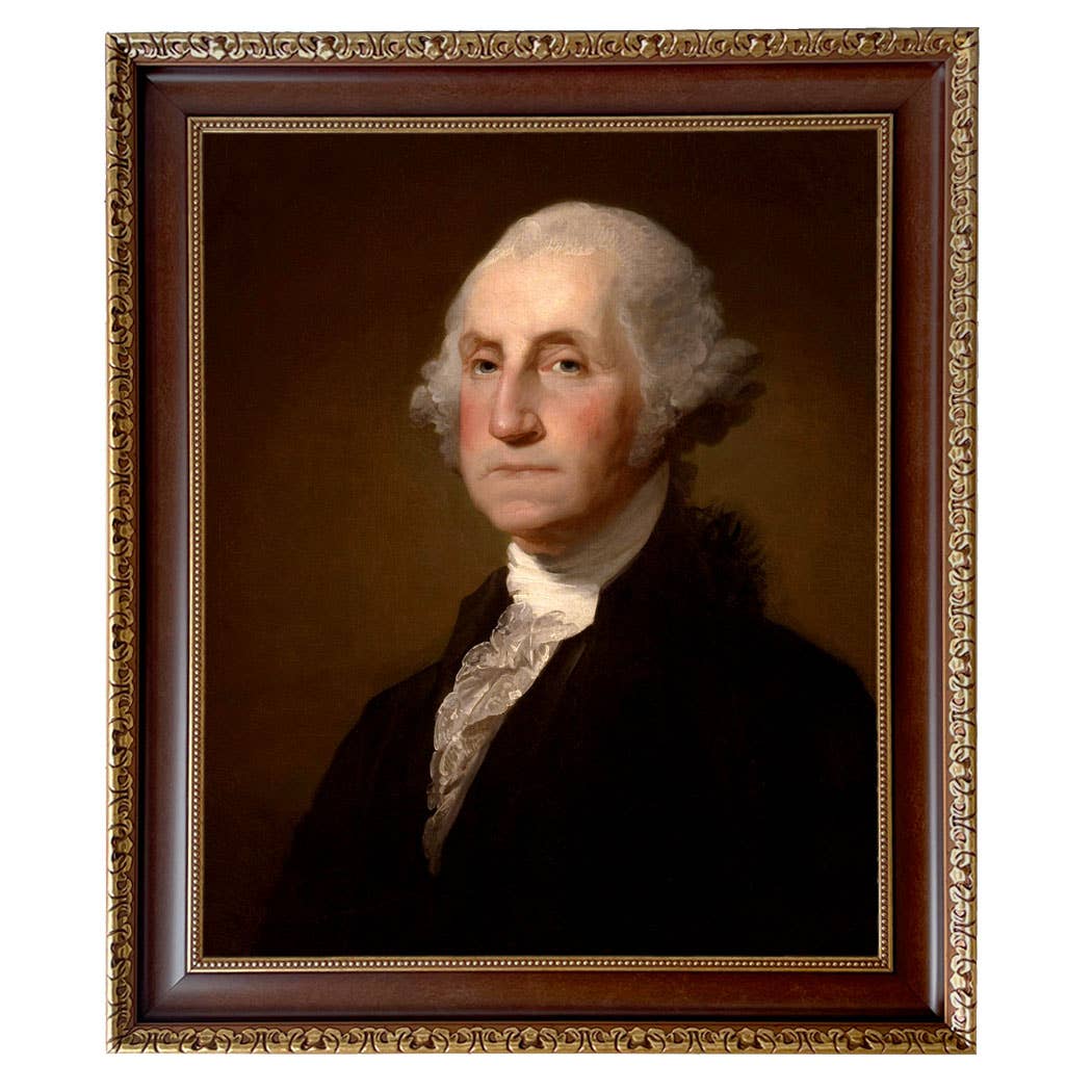 Madison Bay Co. - Historical Home Decor Reproductions - Wholesale Art Print - George Washington by Gilbert Stuart Vintage Painting Print35