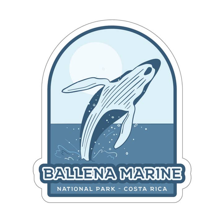 Trail Memories - Wholesale Sticker - Ballena Marine National Park - Costa Rica, Outdoor Sticker13