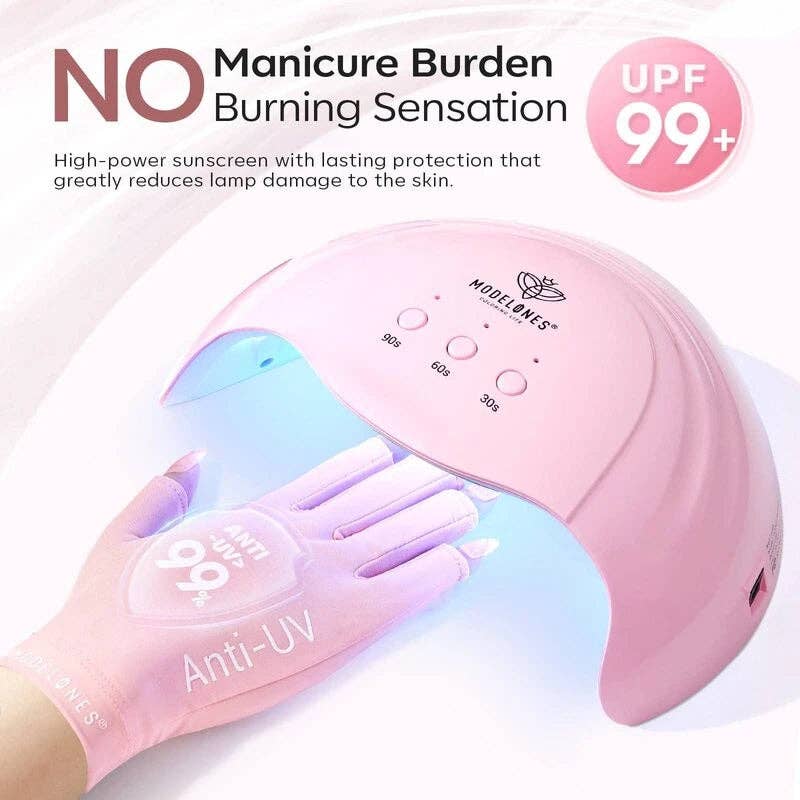 Modelones - Wholesale Moisturizing Gloves - Anti-UV light Nail Glove2