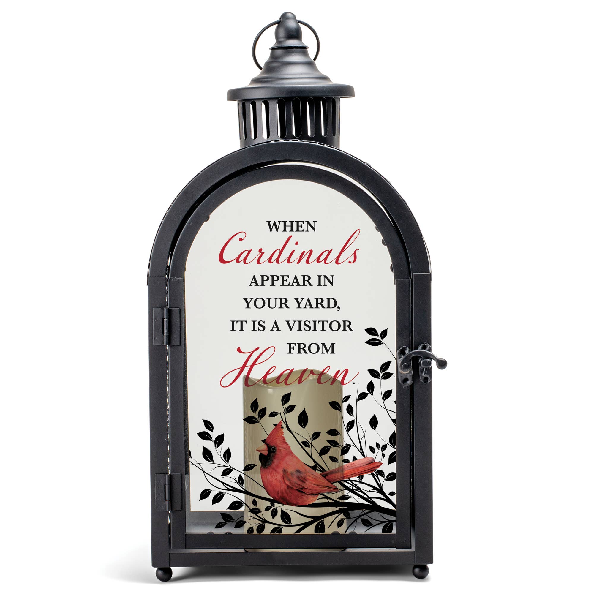Cottage Garden - Wholesale Lantern - WHEN CARDINALS APPEAR/ VISITOR/ HEAVEN1