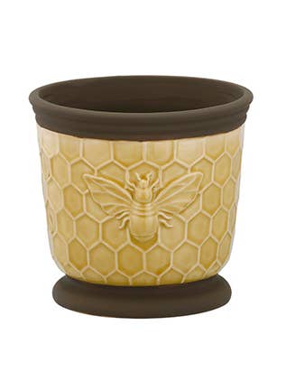 Honeycomb Bee Planter – Cottage Item # SH 21881 for wholesale by Napco