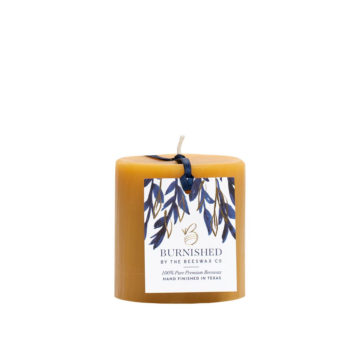 The Beeswax Co. - Wholesale Pillar Candle - 3 Inch Beeswax Pillars0