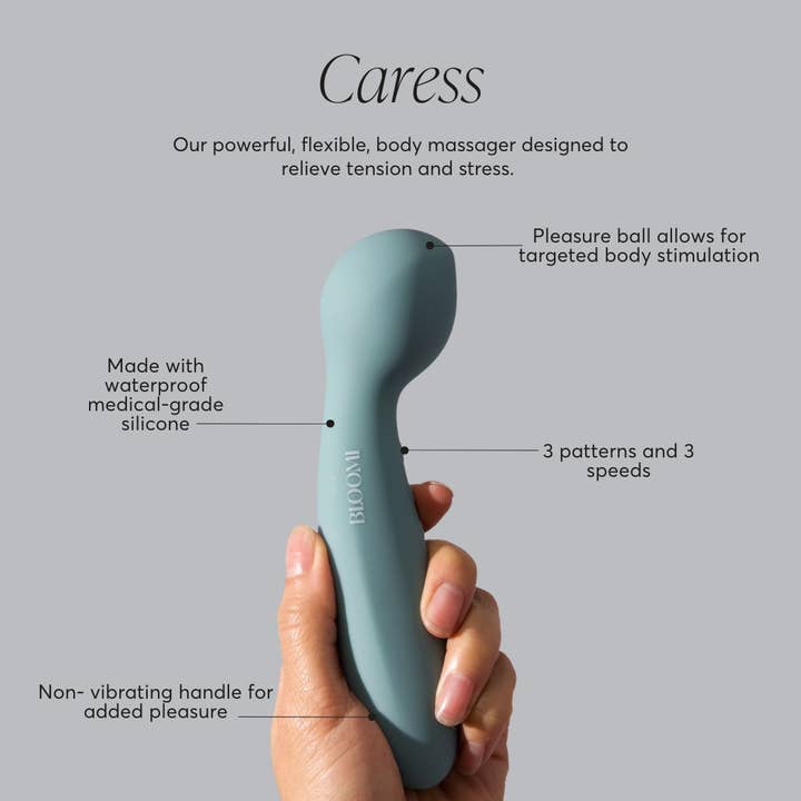 Bloomi - Wholesale Body Massager - Caress- Award-Winning Dual-Sided Body Massager