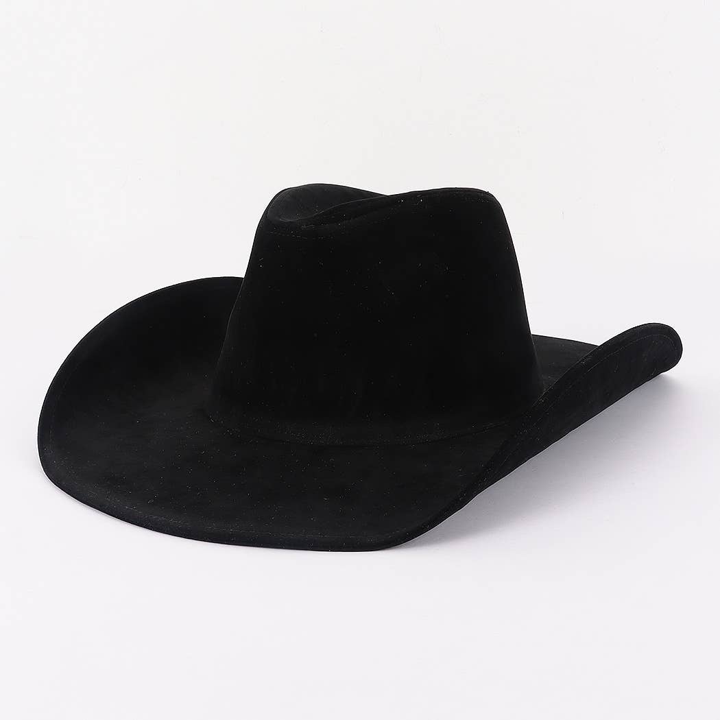 3AM BY H&D ACCESSORIES - Vendita all'ingrosso Cappello da cowboy - Donna - Cappello da cowboy in camoscio0