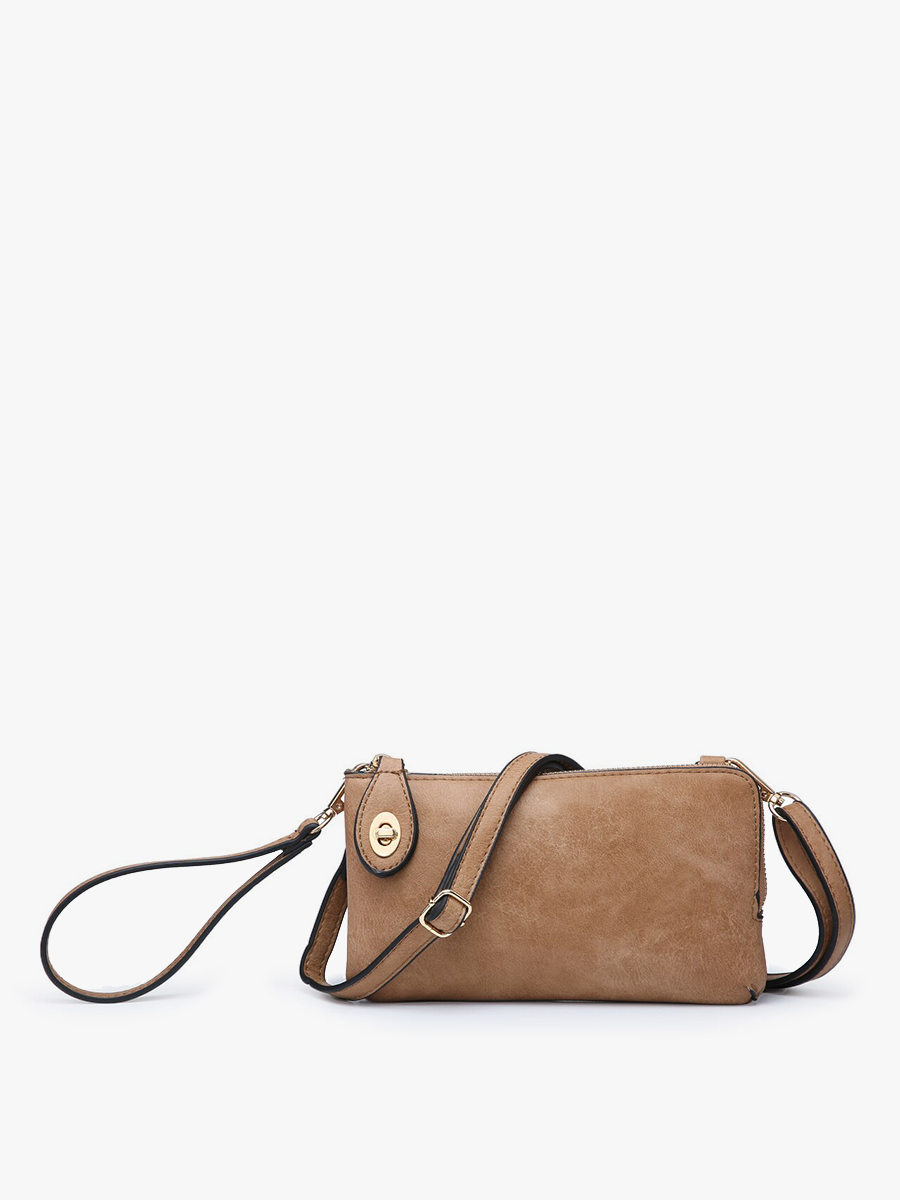 Jen & Co. – bolsa tiracolo - Mulher por atacado – M1818 Kendall Crossbody/pulseira com fecho de torção33
