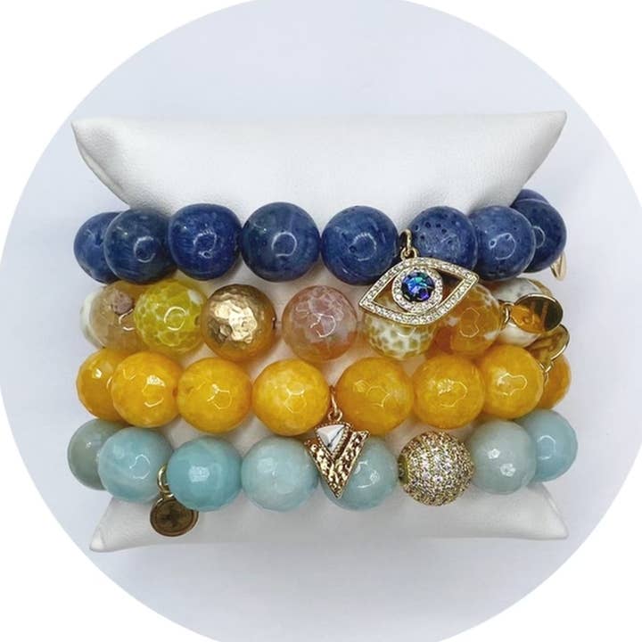 Eye Spy Spring Armparty for wholesale by Oriana Lamarca Designs