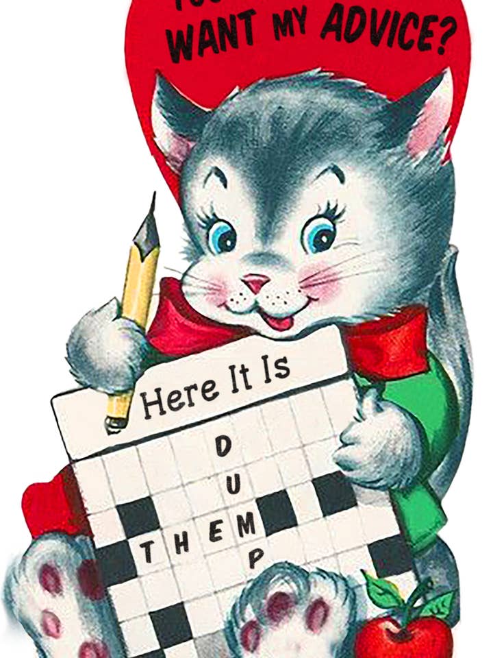 Carte de vœux "Largue-les" pour la vente par Femmmeow