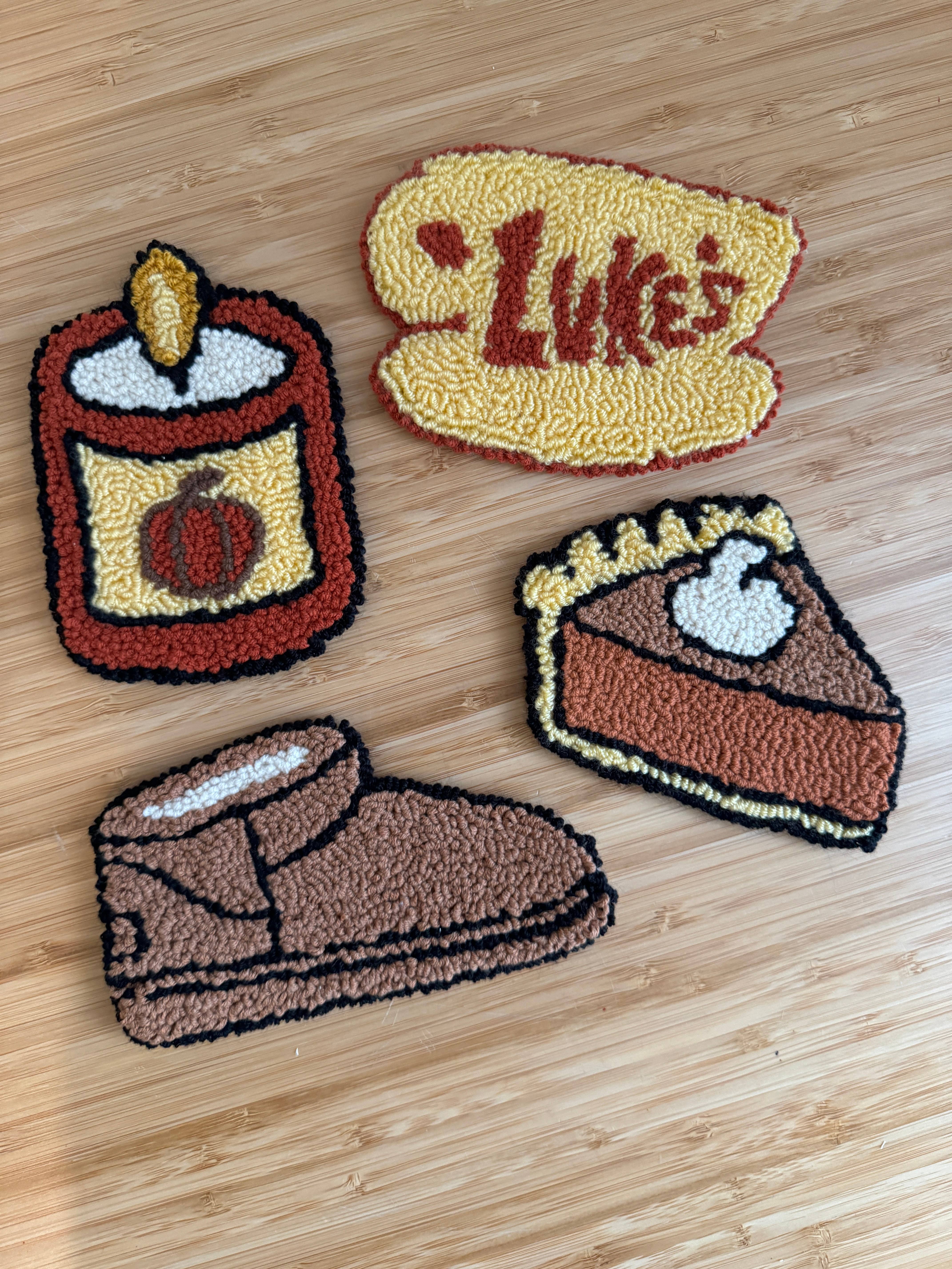 MUUDLAND - Wholesale Coasters - MUG RUG COASTERS PUNCH NEEDLE7