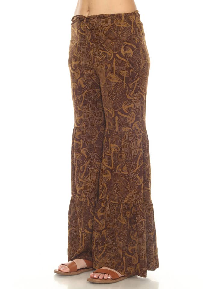 Lakhays Collection Inc. - Wholesale Pants - Women's - Mushroom Tiered Jersey Pants5