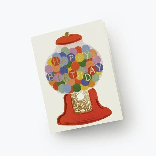 Rifle Paper Co. - Wholesale Birthday Card - Gumball Birthday Card1