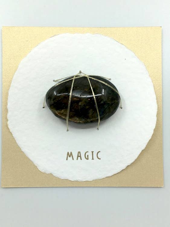 Halo-kort - Magic Labradorite för wholesale av SOOLIP