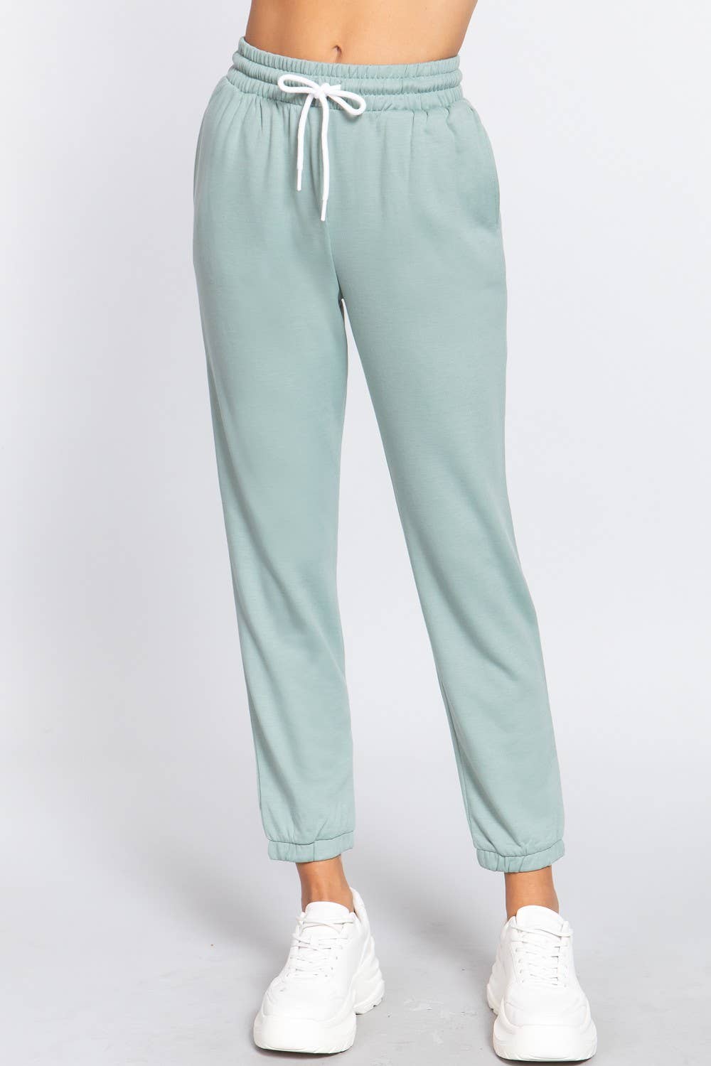 Active Basic | Active USA - Wholesale Athletic Sweatpants/Joggers - Women's - French Terry Fleece Long Jogger Pants13