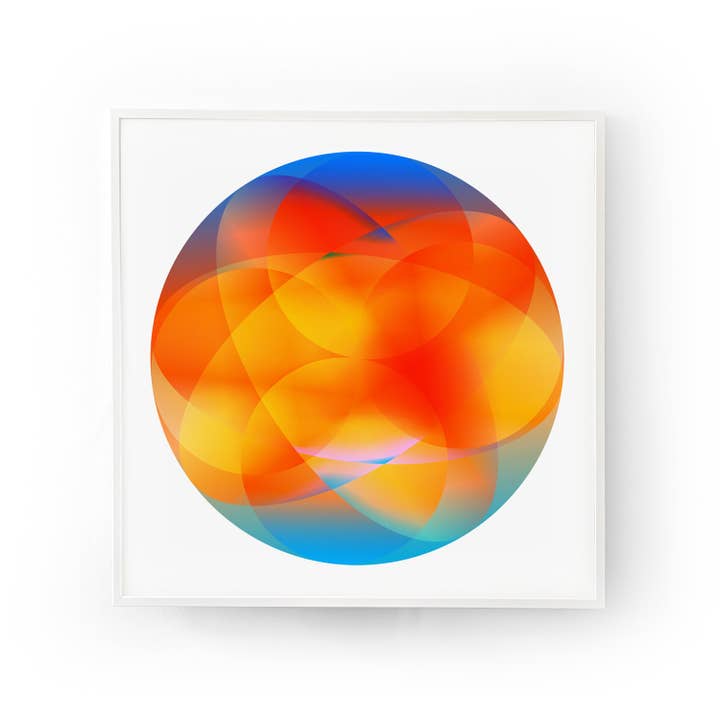 Satura II. (Edition of 2, 103x103 cm) for wholesale by PosterLad