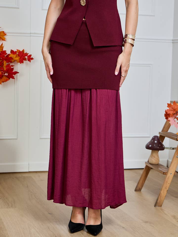 LULUMARY - Wholesale Skirt - Women's - Elegant skirt SK86417