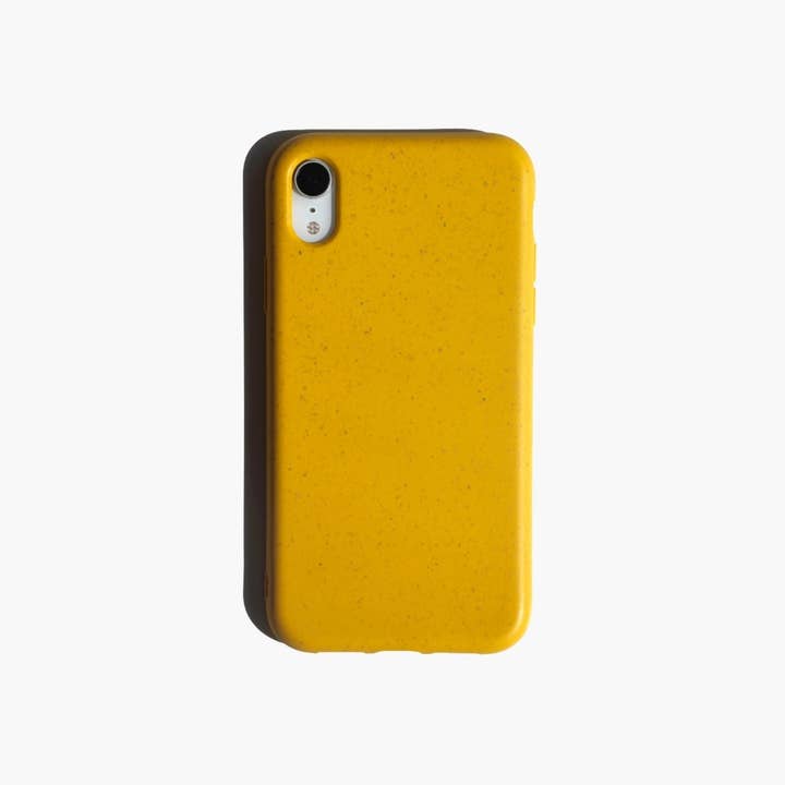Natch - Vente Coque de téléphone – femme - Étui de téléphone écologique pour iPhone 8 - Moutarde