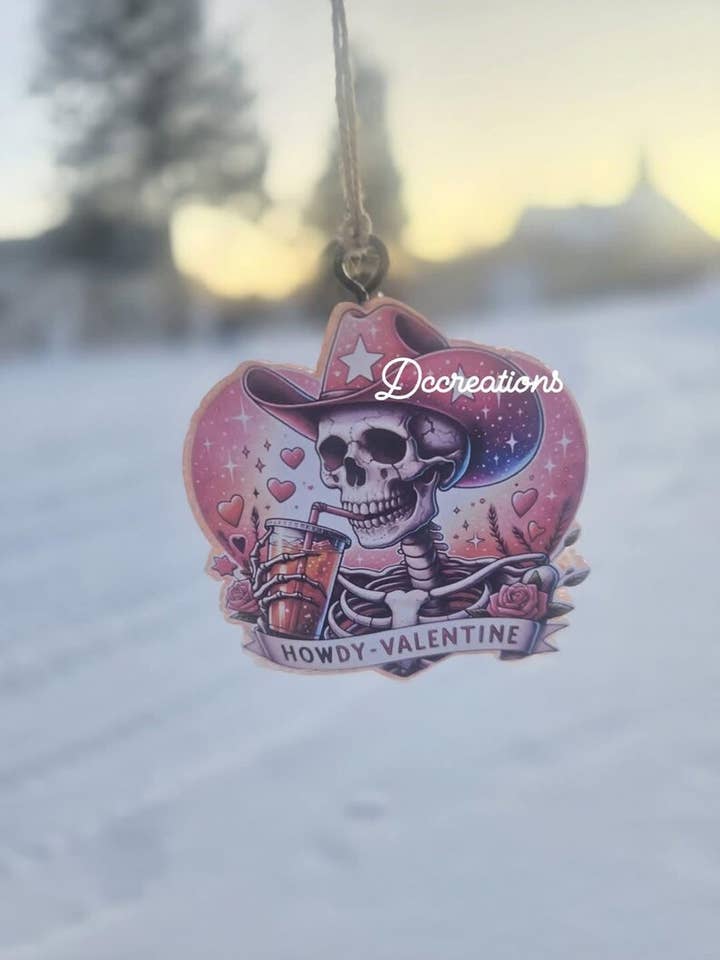 Howdy Valentine Freshie for wholesale by DCCreationsND