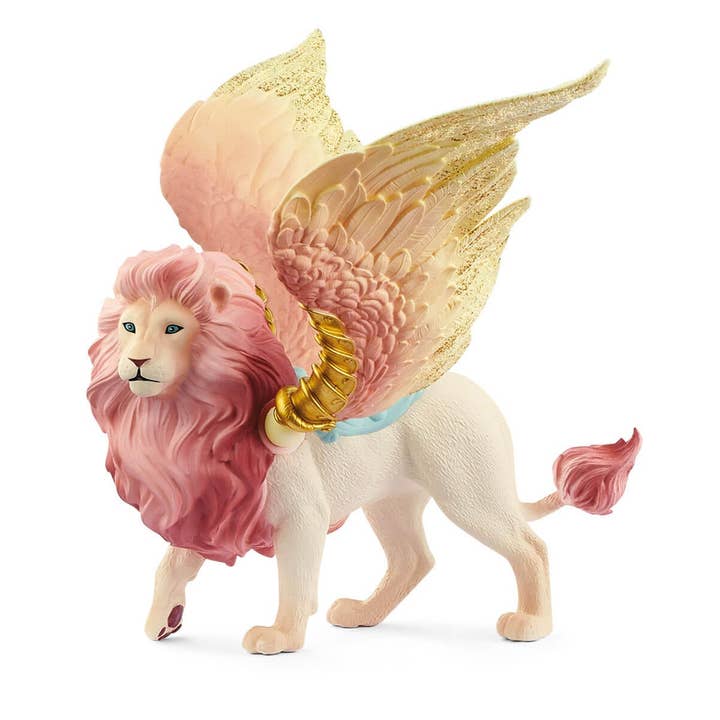 Schleich - Wholesale Figurine Toy - Kids - Fairy In Flight On Winged Lion Fairy Toy Playset2